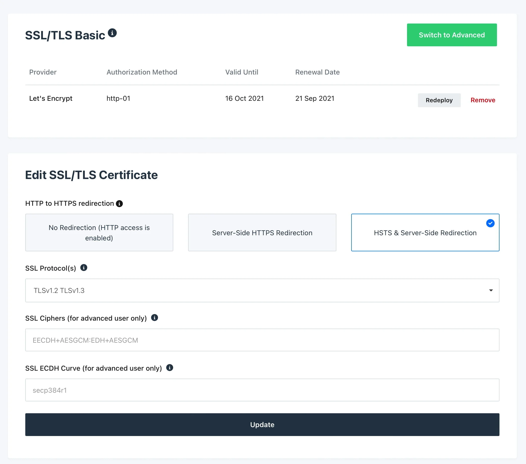 Instal SSL dengan mudah di RunCloud