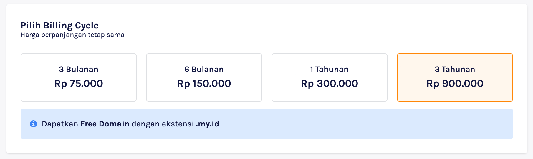 Harga hosting Jagoan Hosting