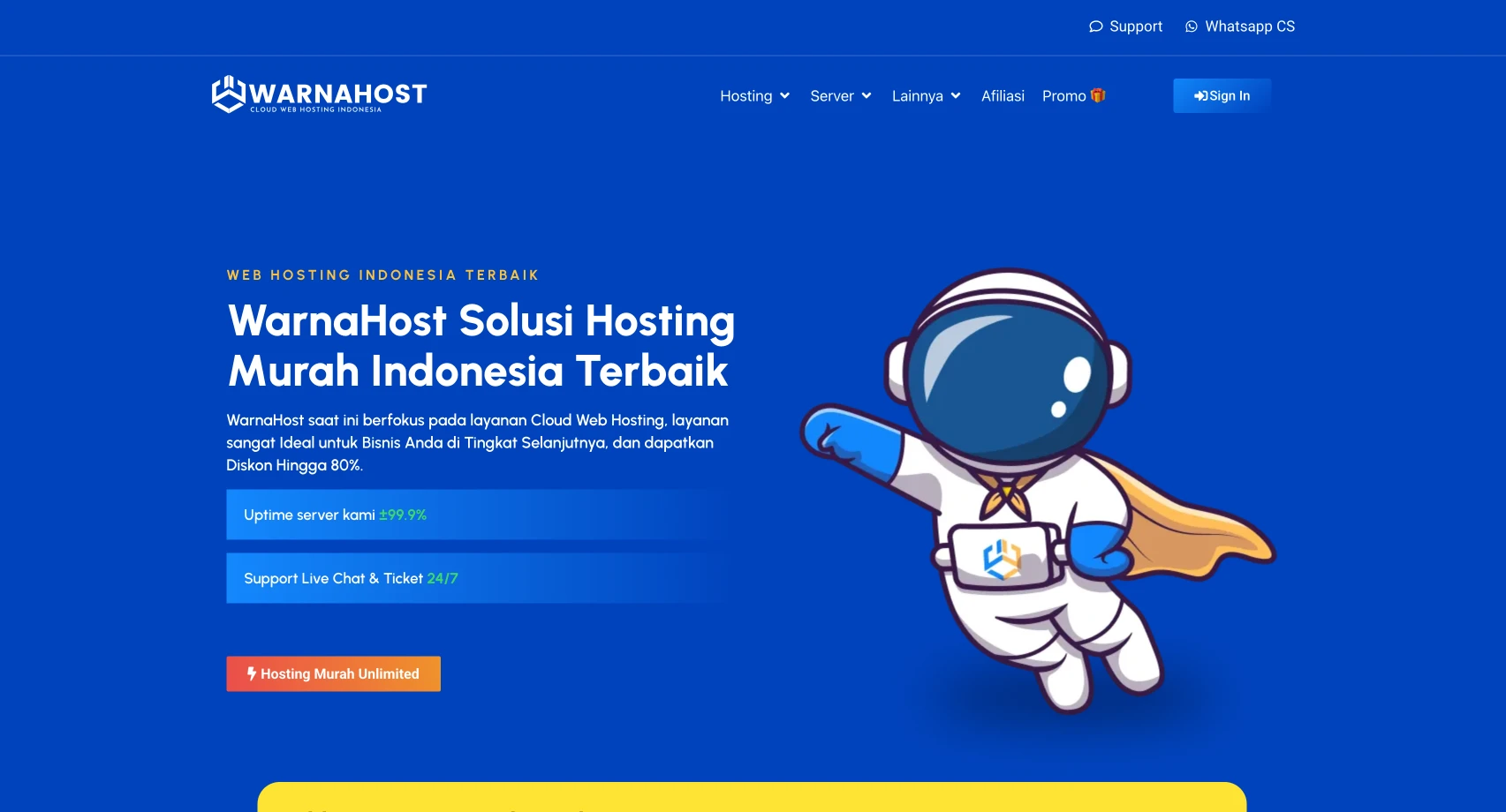 Review WarnaHost