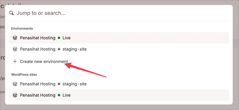Staging Environment