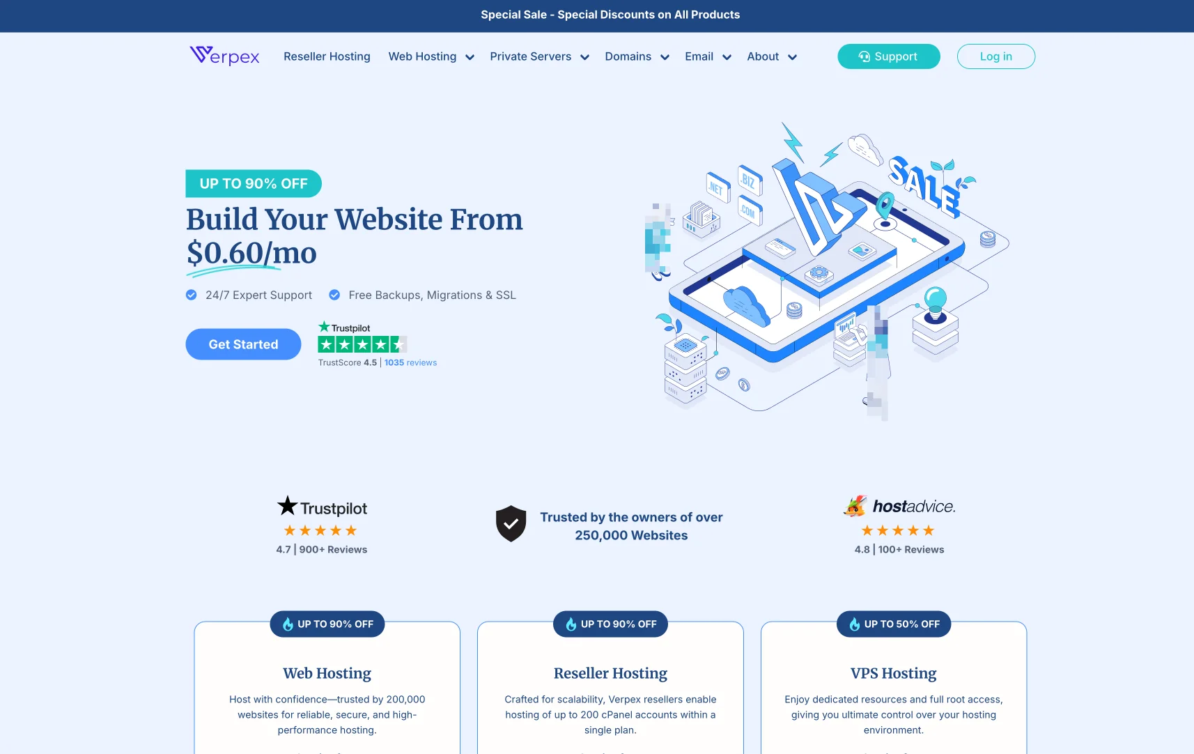 Verpex screenshot 1