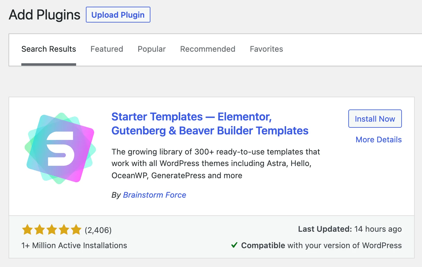 plugin starter templates