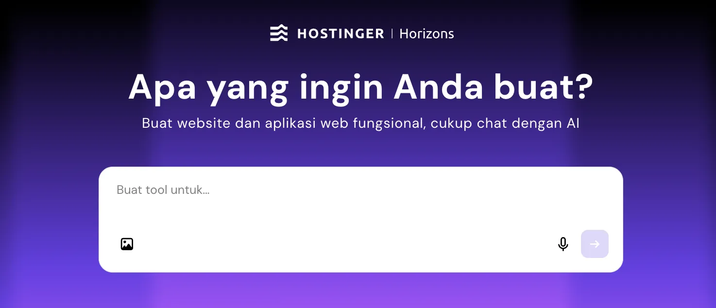 Hostinger Horizons